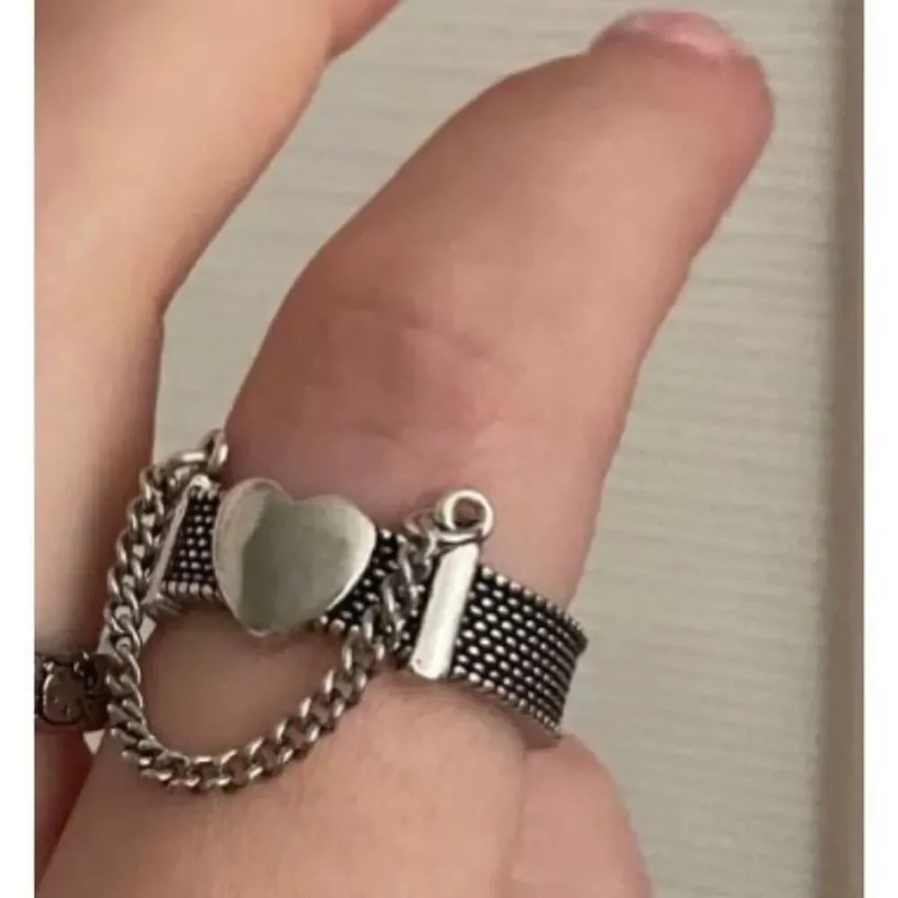 The Unchain My Heart Ring in antiqued Tibetan Silver 925